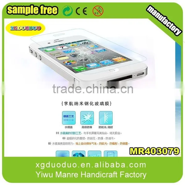 0.26mm 9H Hardness Anti Glare Anti-Scratch Mobile Phone Color Tempered Glass Screen Protector for IPhone 5 5c 5s photo-4