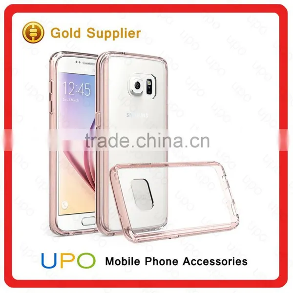 [UPO] New Acrylic Transparent Crystal Shockproof Hybrid Combo TPU Mobile Phone Case for Samsung Galaxy S7,for Samsung Galaxy S7 photo-2