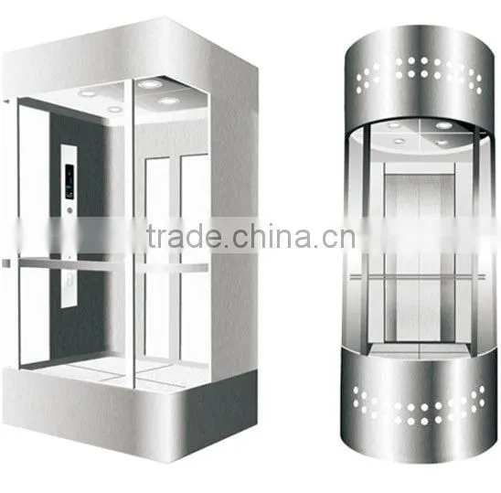 2016 New Technology Observation Glass Elevator Panoramic Elevator Lift photo-3