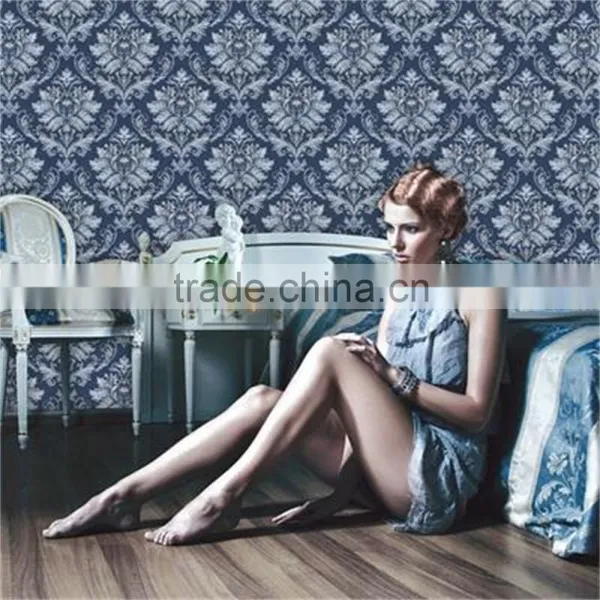 2016 Damask Design Wallpaper With European Style From China Manufacturer