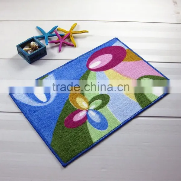Color Printing Shaggy Rugs for Living Room Rubber Door Mat photo-2