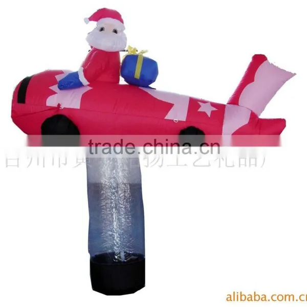 Inflatable Santa Claus Sitting on Aircraft for Sale photo-2