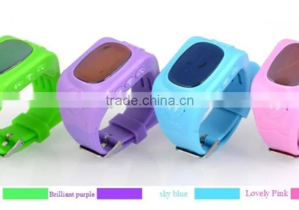 Child Wrist Watch Phone Position Monitoring Kids Gsm Gps Tracker Watch photo-5