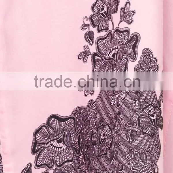 Loose Style Embroidered Matched Scarf Women Muslim Dress photo-2