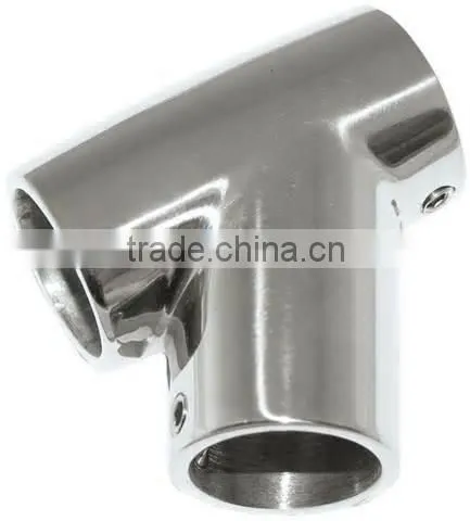 Cnc Machining Center Polished Stainless Steel Handrail Fittings Cast