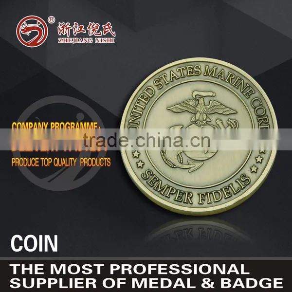 Promotion Round Shape Custom Souvenir Metal Coins photo-3