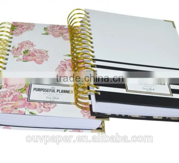 2017 Journal Diet Wire-O Binding Spiral Cheap Planner photo-2