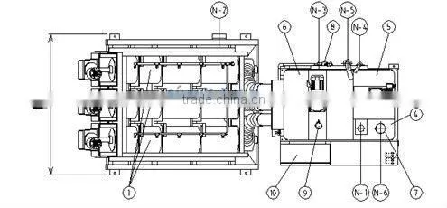 Industrial Sewage Liquid Solid Separate Equipment Screw Filter Press photo-2
