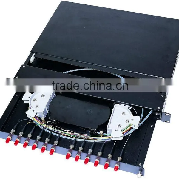 19inch12 24 Port Fiber Optic Patch Panel Fast Shipping photo-6