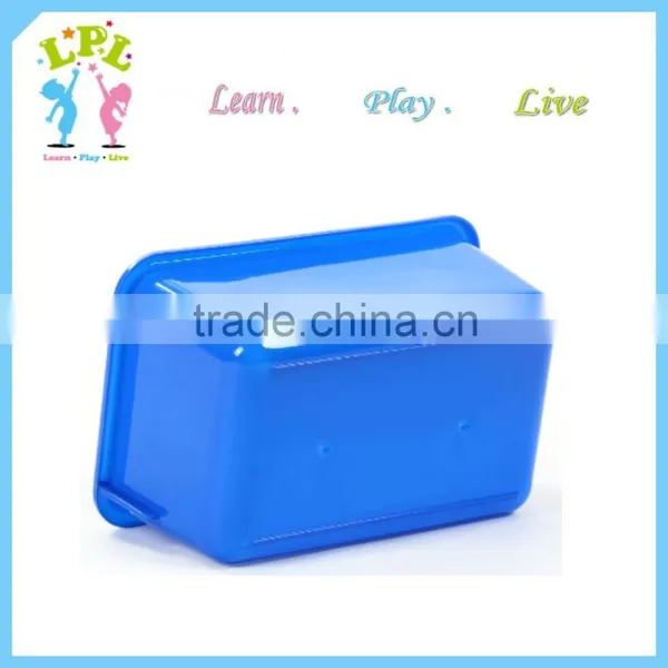 New pp Toy Storage Box Classroom Storage Stackable Box With Lid photo-2