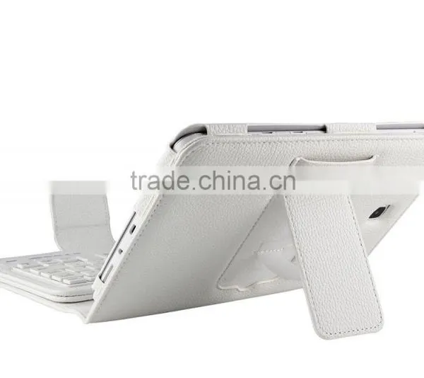 Litchi Pattern All-in-one Bluetooth Keyboard for Samsung TABA 8.0inch T350/T351-SA1035 photo-3