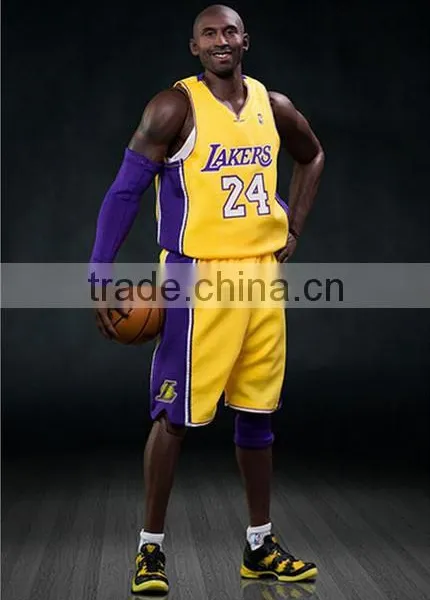 Celebrity Pvc Retired Kobe Bryant Action Figure 24 Laker Figurines photo-2