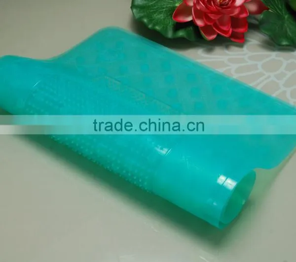 2016 Non-slip Environmental Cobblestone Pebble Soft Rubber Massage Bath Mat Pad Shower Tub Bathing Bathroom Mat photo-2