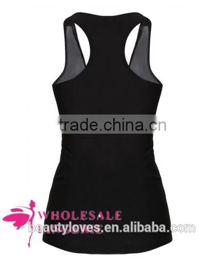 Black Chic Womens Skeleton Beauty Rose 3D Printed Tank Top Wholesale photo-3