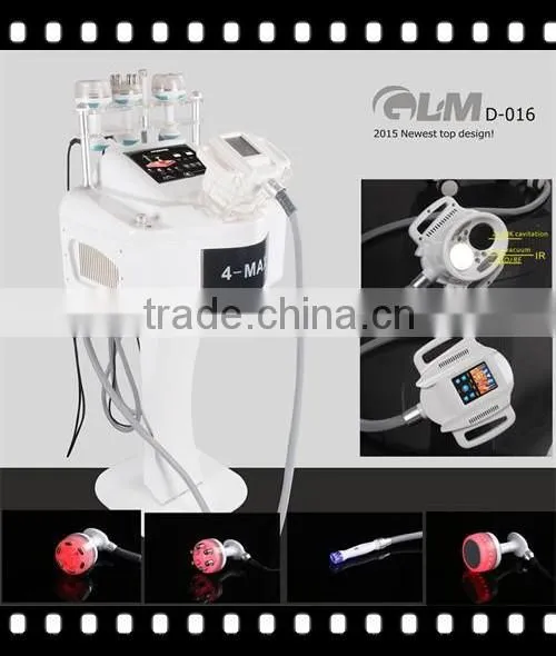 2016GLM NEWEST !D-016 V10 rf Bio Cavitation Vacuum Liposuction Beauty Machine With CE for Sale photo-6