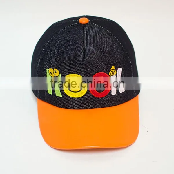Children Baseball Hat, Children Denim Caps, Promotion Kids Cap Made in Vietnam