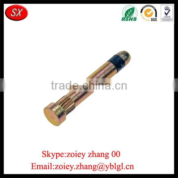 Guangdong Province OEM Custom Low Carbon Steel Auto Lathe Machining Lever Pin photo-4