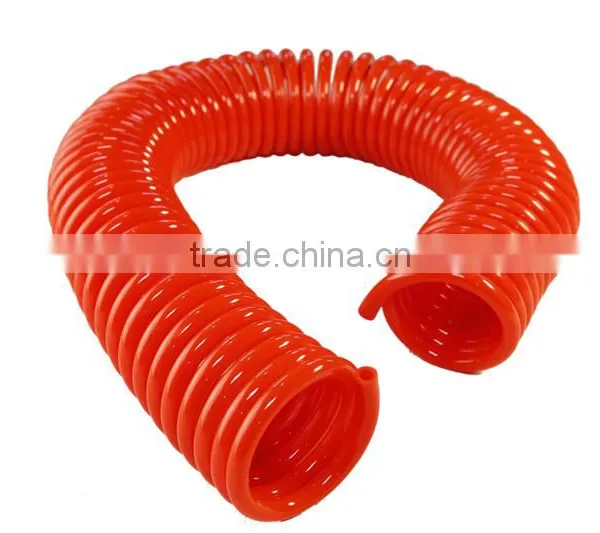 BLue Polyurethane Spiral Tube(4*6mm*7.5m) With Fitting photo-2