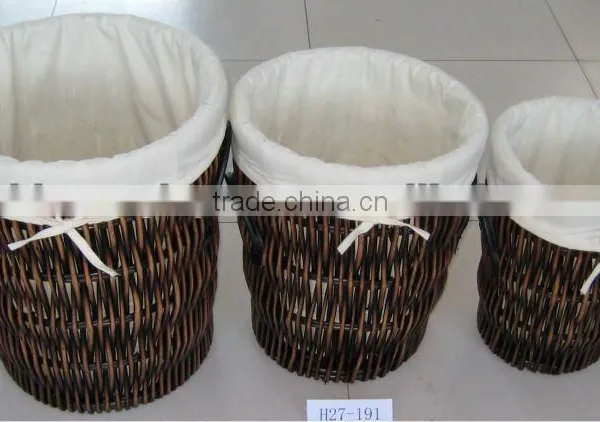 Functional Oval Willow Basket