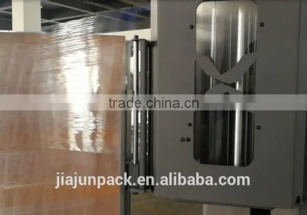 Good Automatic Pallet Wrapping Machine With Automatic Cut Film Function SIEMENS Control System Europe Quality photo-4