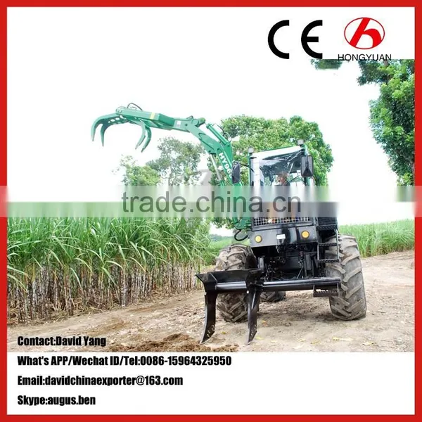Manufacture Sale Hy-8600 110 Degree Wheel Sugarcane Loader/3 Wheel Cane Loader photo-4