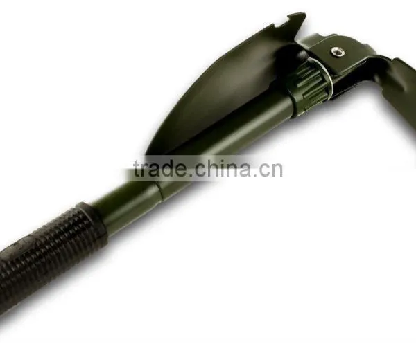5 in 1 Folding Camp Shovel, Hoe, Compass, Saw and Bottle Opener With Free Compact Carrying Case photo-3