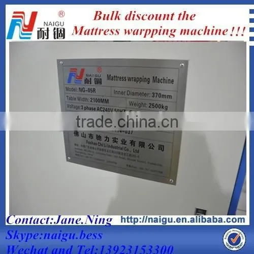 China Manufacturer Price Good Quality Automatic Sponge Roll Packing Machine Wrapping Machine photo-6