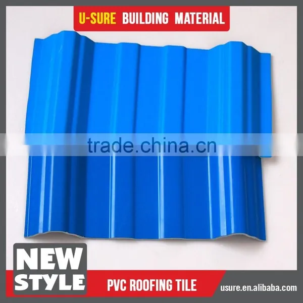 Anti Rust Asa Coated Plastic Roof Tiles Roofing Sheet photo-3