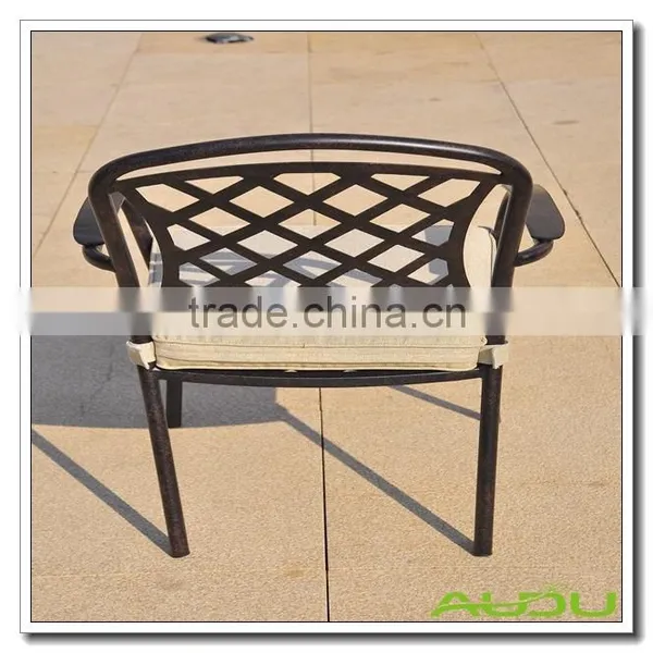 Audu 3 Pieces Patio Garden Outdoor Cast Aluminium Bistro Set photo-5