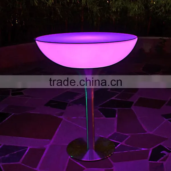 Outdoor Used Party Furniture New Led Hotel Table LED Hotel Bar Table photo-3