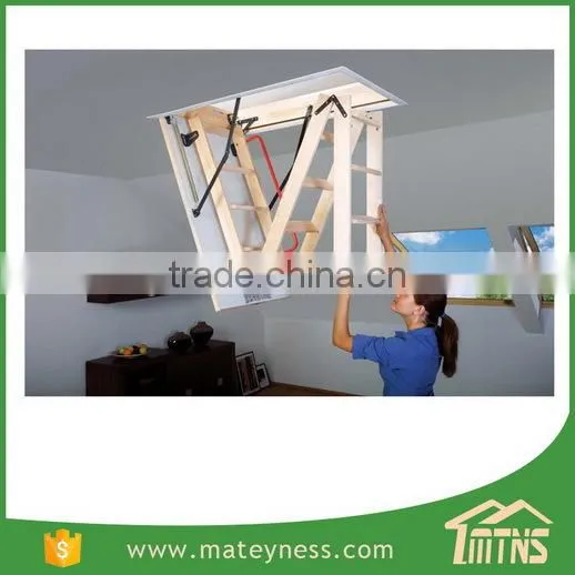 Folding Wooden Loft Ladder photo-3