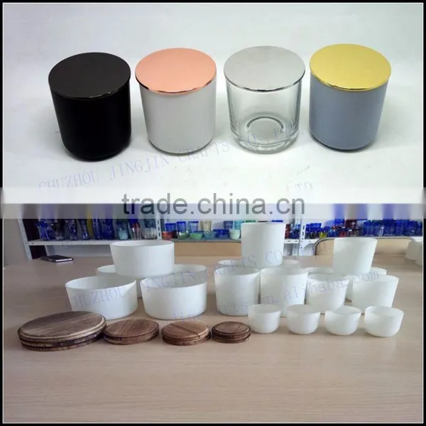 Matte Frosted Black Massage Glass Candle Holder/frosted Matte Black Glass Candle Jar/ Wholesale Glass Candle Holder photo-2