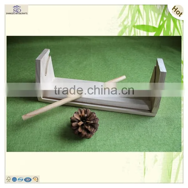 Новый незавершенный деревянный держатель для печати photo-4