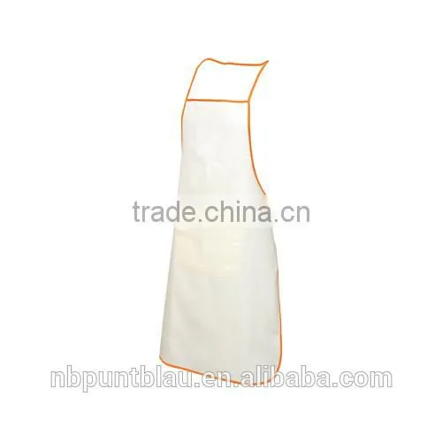 Natual Color Apron With Front Pocket as Promotion photo-2
