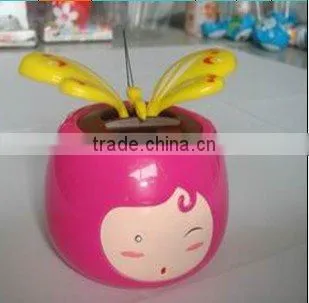 15010714 Solar Powered Dancing Flower Solar Swinging Toys for Car Decoration photo-2