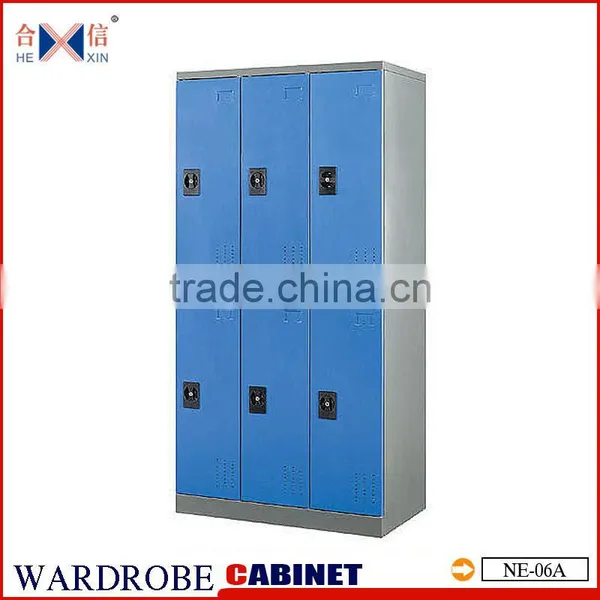 Steel 6 Doors Wardrobe Lockers 6 Doors Metal Wardrobe Lockers photo-3