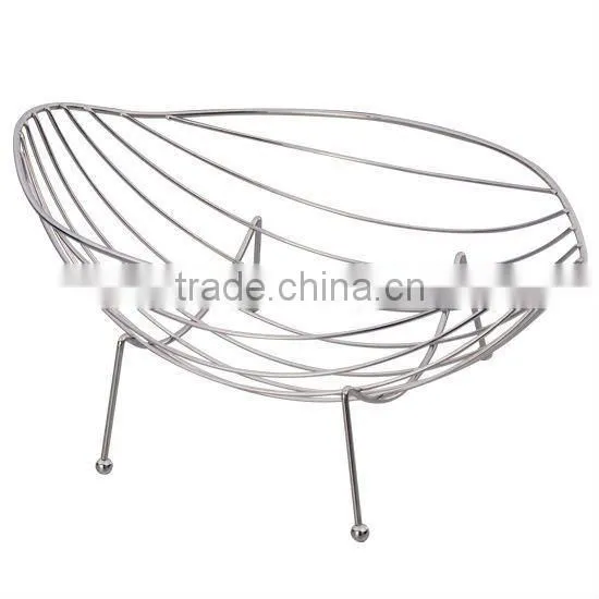 Metal Wire Fiower-shape Fruit Basket photo-4