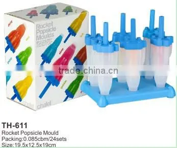 Rocket Popsicle Mould and Ice Lolly Set photo-2