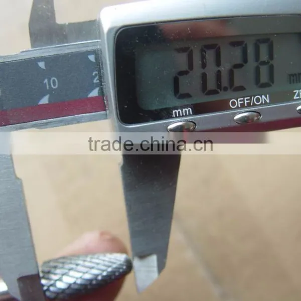 Type F Art Ball Nose Tungsten Carbide Rotary Burrs For Finishing Forging And Welding photo-2