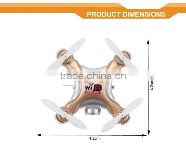Cheerson CX-10WD CX10WD CX-10WD-TX Mini Pocket Selfie Drone Quadcopter With Camera Drones RC Helicopter Remote Control Toys photo-6