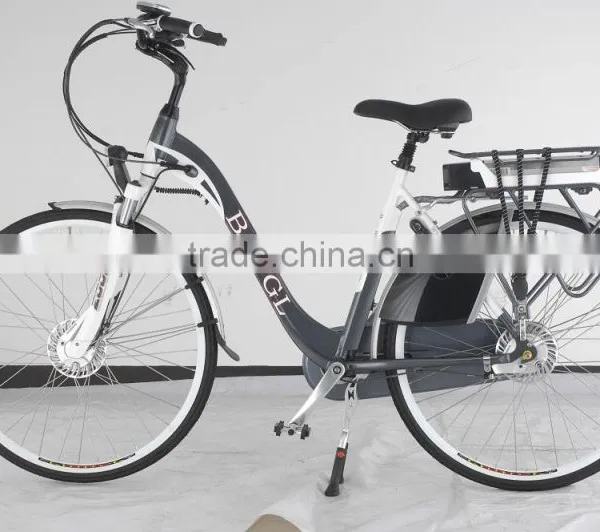 700C Aluminum 36V 10AH Electric City Bike With Inner 8-speed Gears photo-2
