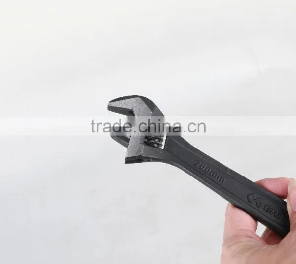 High Quality Carbon Adjustable Wrench(black) photo-5