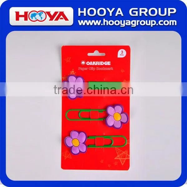 For Kids Shaped Jumbo Soft PVC Fancy Promotional Craft Paper Clip Bookmark photo-1