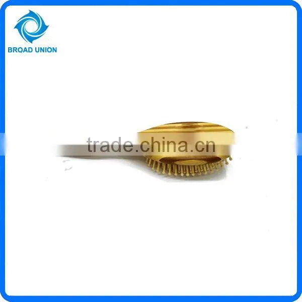 High Quality Wooden Yellow Bottom Hair Comb photo-2