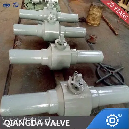 Api6D Fully Welded Pipeline Trunnion Mounted Ball Valve photo-5
