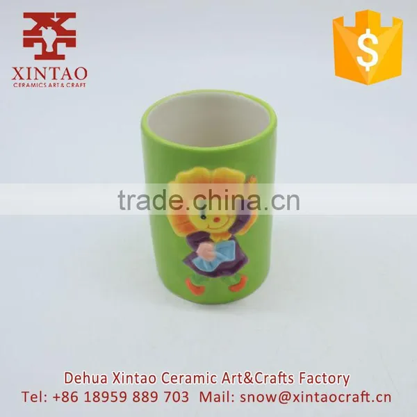 Promotional Bulk Order Easy Carry Sunflower Ceramic Mugs photo-3