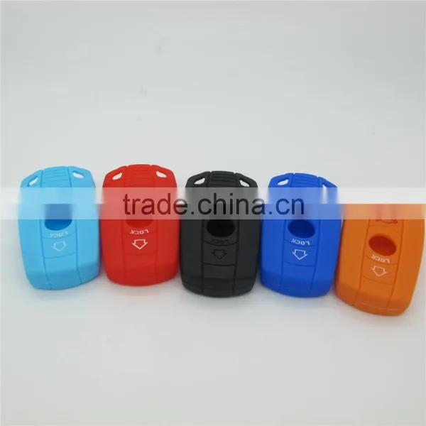 Silicone Car Remote Case/cover for BMW With Different Colors for Optional photo-5