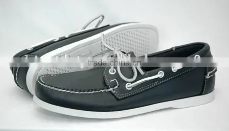 Handsewn Blucher Moccasin Construction Boat Shoes photo-6