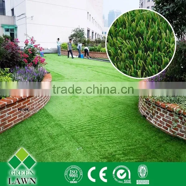 Artificial Grass for Garden Decoration Green Plastic Garden Mat photo-5