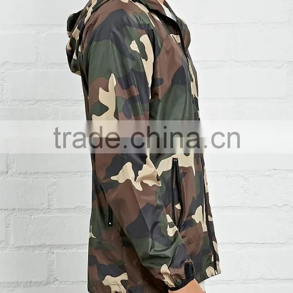 2017 Fashion Custom Winter Camo Wind Breaker photo-2